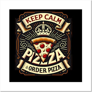 Funny Pizza Saying, Order Pizza Posters and Art